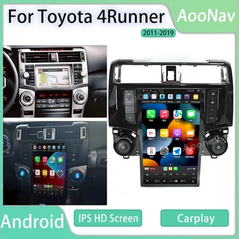 13,6 Инча Android GPS Навигация Авто Радио За Toyota 4Runner 2011 2012 2013 2014 2015-2019 Централна Авто Мултимедиен Плеър