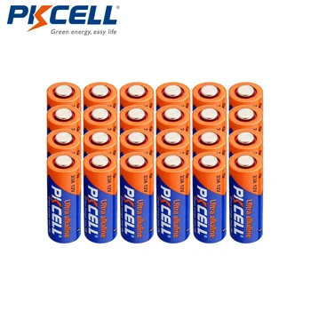 24 Бр. PKCELL Батерия 23A 12v VR22 L1028 MN21 12-Волтови Алкални Батерии Батерии за Крилото на Разговора Дистанционно Аларма Секс играчка