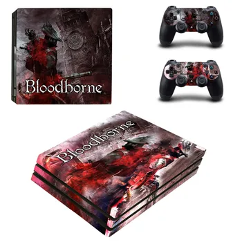 Bloodborne PS4 Pro Стикер На Кожата Етикети Калъф За PlayStation 4 PS4 Pro Конзола и Контролер, Скинове и Винил