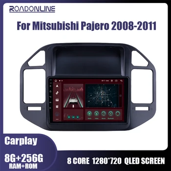 За Mitsubishi Pajero 3 V70, V60 2008-2011 Авто Радио Мултимедиен Плейър Навигация Стерео Android GPS 10 Без 2din 2 din dvd