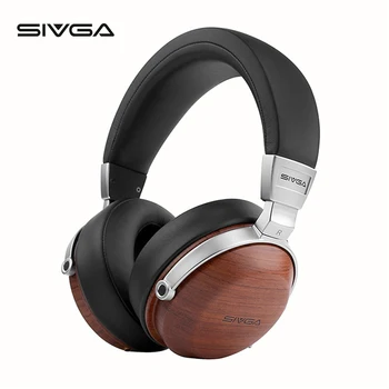 SIVGA SV003 дървени режийни слушалки Hi-Fi Стерео Шумоизолация Монитор Динамични Слушалки слушалки Слушалки Слушалки с Микрофони