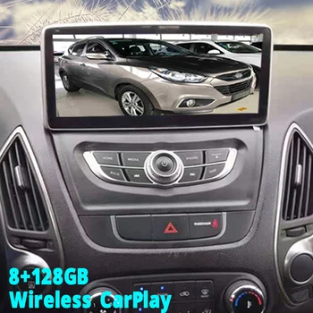 За Hyundai Tucson 2 IX35 2009-2017 Безжичен CarPlay Android 11 Навигация 10,25-инчов Сензорен Екран, Мултимедиен Плейър, Радио
