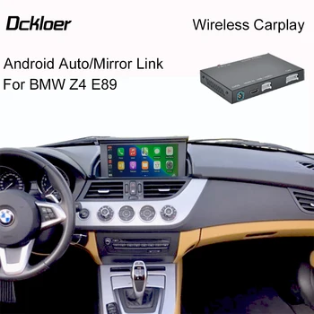 Радио Безжичен CarPlay Android Автоматичен Интерфейс За BMW Z4 E89 2009-2018 С Огледално Връзка AirPlay Функция с Възпроизвеждане на автомобила YouTube