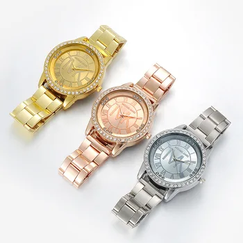 2022 Нови Reloj Mujer Часовници Европейската Мода Женски Стил на Луксозни часовници е От Неръждаема стомана Марка \ Кварцов Ежедневни дамски Часовник Подарък