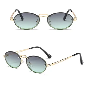 Модерни Слънчеви Очила за Мъже, Жени, Овални, Малки Слънчеви Очила с UV400 Защита на Vintage слънчеви Очила Ретро Слънчеви Очила KC519