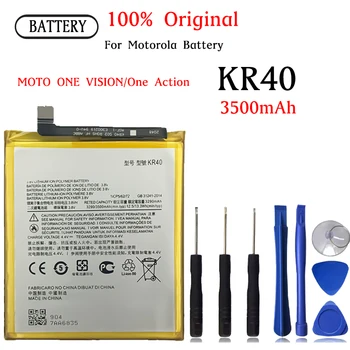 Смяна на Батерията на мобилния телефон KR40 За Motorola Moto One Action XT2013-1/ One Vision XT1970-1 Оригинална Сервизна част