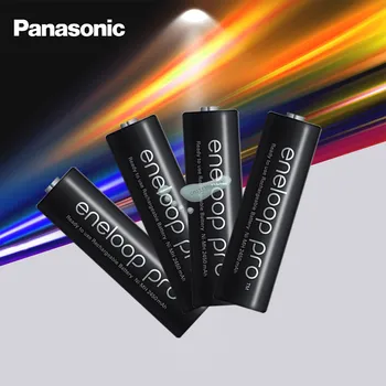 4 бр. Panasonic Eneloop Оригинална Батерия AA Pro 2550 ма 1,2 В NI-MH Камера Фенерче Играчка Предварително Заредени Акумулаторни Батерии