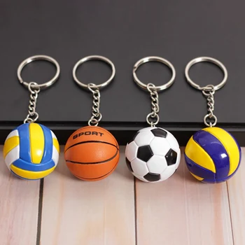 3D Спортни Баскетболни Волейболни и Футболни Сувенири Ключодържатели Ключодържател Подарък за Мъже Момчета Фенове Ключодържател Висулка Подаръци Бойфренду