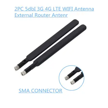2 ЕЛЕМЕНТА 5dBi с висок коефициент на усилване на WiFi Антена SMA Мъжки LTE 4G Безжичен Рутер, Антена за Huawei B315 B310 B593 B525 B880 B890 E5186 W3JD