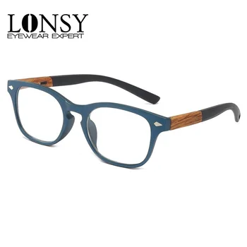 LONSY Ретро Очила За Четене, За Жени и За Мъже Марката Дизайн Далекогледство Рецепта за Очила +1.0 +1.5 +2.0 +2.5 +3.0 +3.5 +4.0 Диоптър