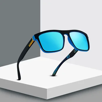 ZXWLYXGX Модерен Класически Квадратни Слънчеви Очила, Мъжки, Дамски Спортни Улични Плажни Риболовни Пътни Цветни Слънчеви Очила и Очила с UV400