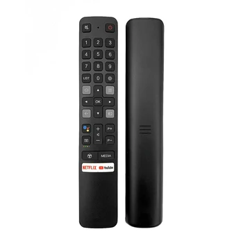 Нов Оригинален RC901V FMR1 За TCL Android 4K LED Smart TV, Bluetooth Гласово Дистанционно Управление RF с Приложенията YouTube, Netflix